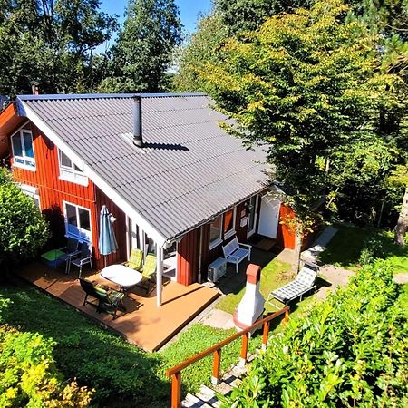 Gemuetliches Ferienhaus Fuer 5 Personen Mit Sauna Und Kaminofen Und Grill Im Ferienpark Extertal Villa Exterior photo